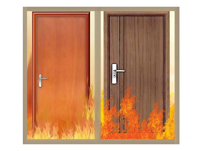 Cửa gỗ chống cháy Huge